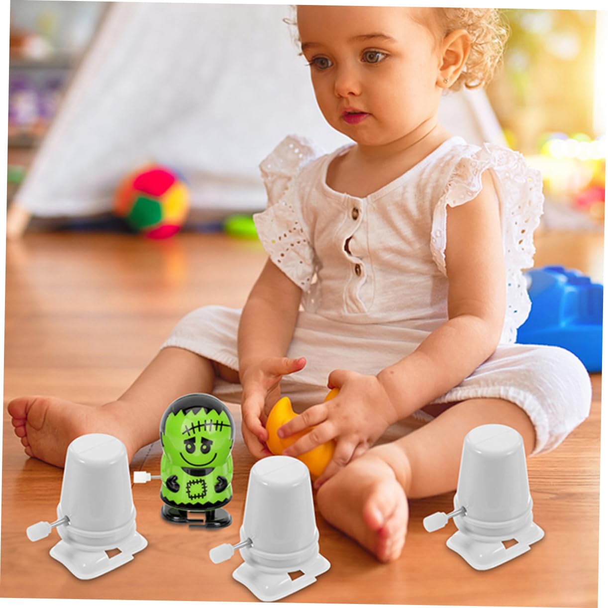 10pcs DIY Walking Robot Toy Parts - STEM Educational Mechanical Kit for Kids, Boys & Girls - Creative Clockwork Mechanism for Science Projects & Playtime Fun
