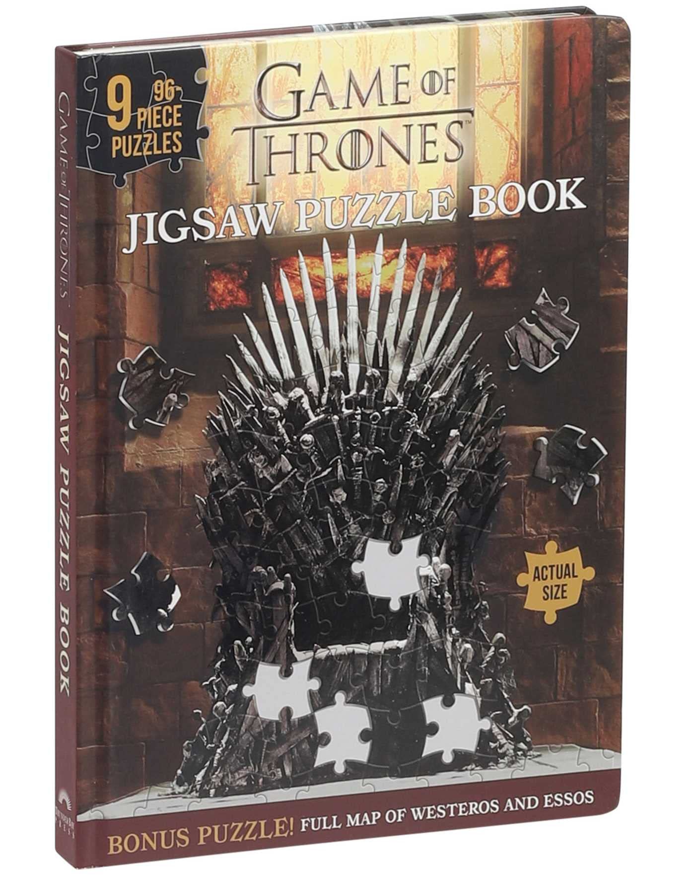 Game of Thrones Jigsaw Puzzle Book - 1000 Piece Fantasy Puzzle for Adults & Teens | Perfect for Family Game Nights & Winter Holiday Activities