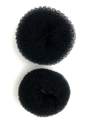 Bun Maker Hair Donut for Women - 2 Pack Hair Accessories for Ponytail, Updo, and Different Hairstyles - Perfect for Party, Wedding, and Everyday Use