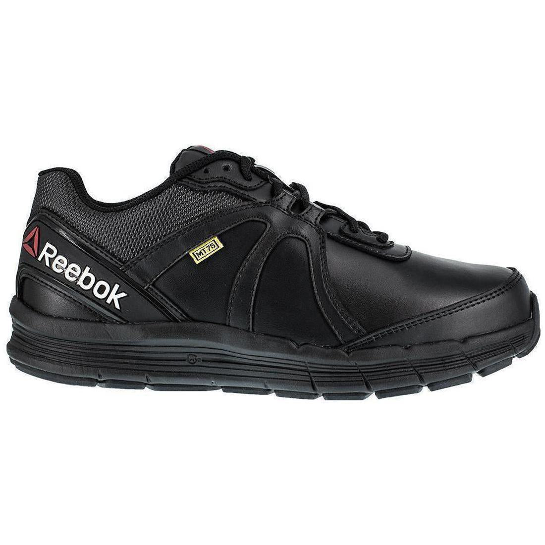 Steel Toe Work Shoes for Men - Black Safety Athletic Shoes with Metatarsal Guard - Perfect for Construction, Warehouse & Industrial Jobs