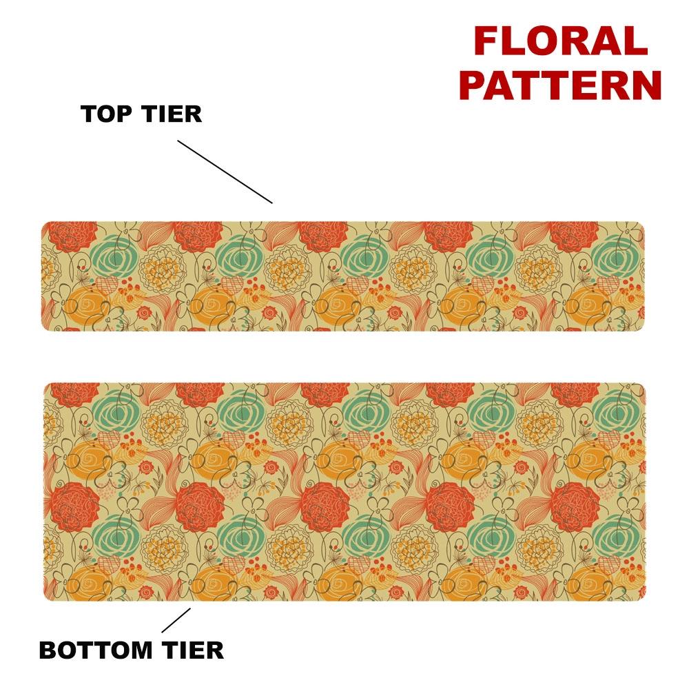 24 Inch Straight Counter Caddies™ - Choose Your Pattern | Kitchen & Bar Organization for Utensils, Spices & More