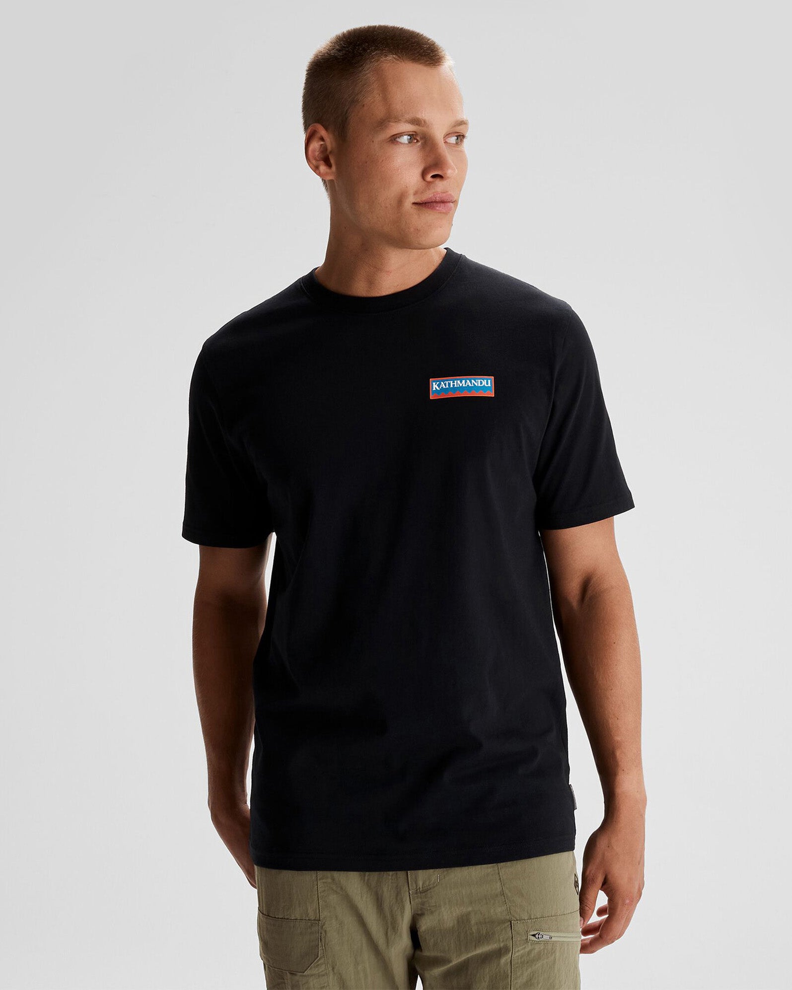 Heritage Organic Cotton T-Shirt for Men - Soft & Breathable Black Tee - Perfect for Casual Wear, Gym & Outdoor Activities