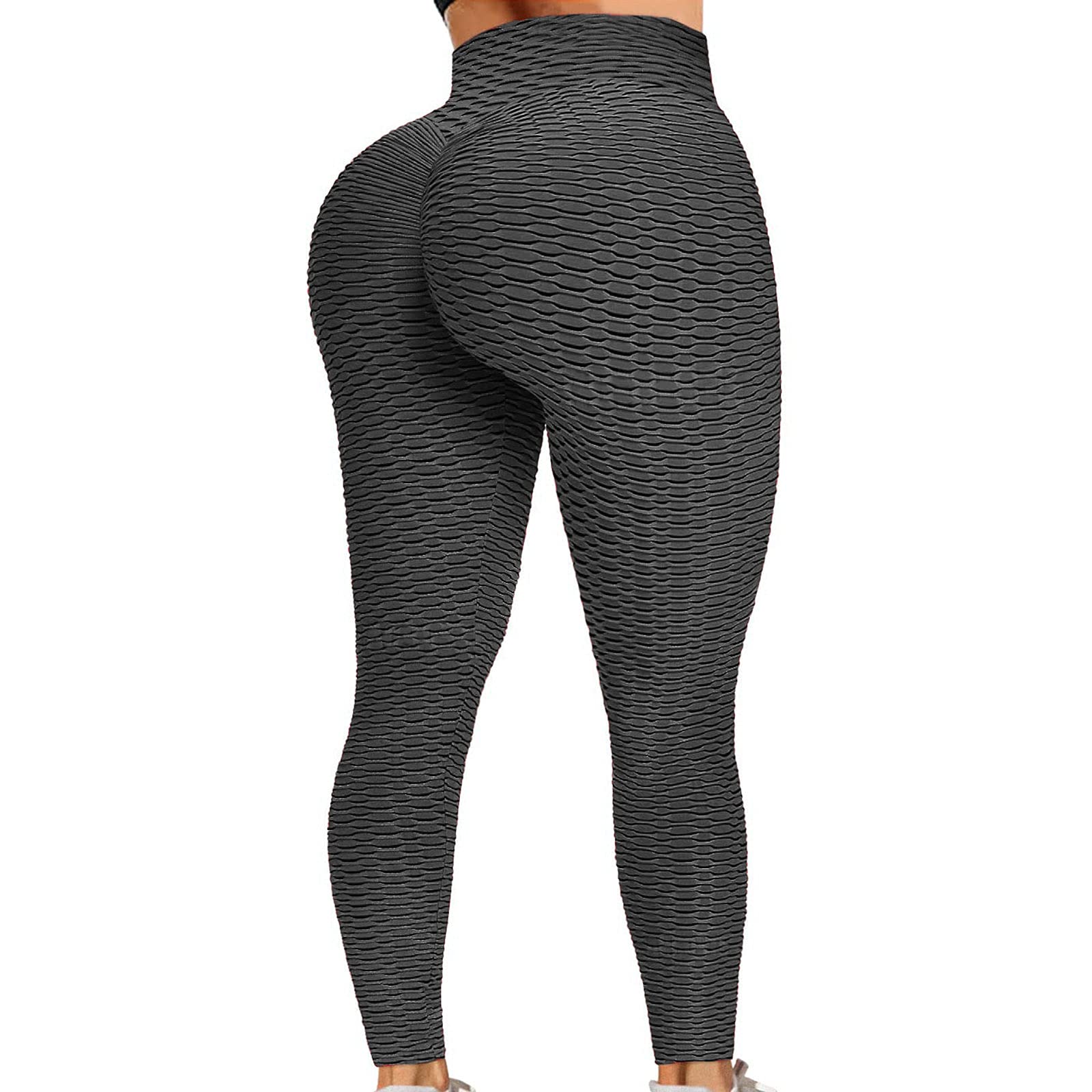 **POWERASIA TikTok Butt Lifting Leggings - High Waist Scrunch Booty Yoga Pants for Women - Perfect for Workouts, Running & Gym**