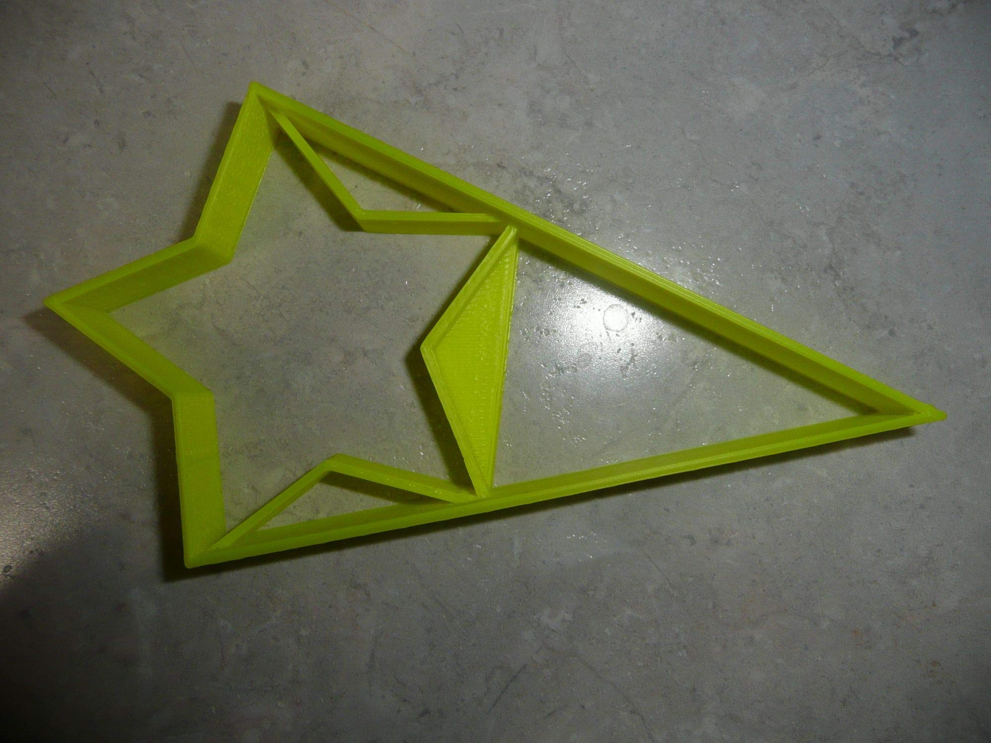 Medium Star with Triangle Award Design Flag Cookie Cutter - Made in USA (PR3047) | Perfect for Patriotic Baking, 4th of July Cookies & Holiday Desserts