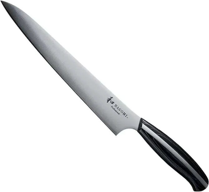 Nagomi Professional 8-inch Slicing Knife - Ultra Sharp Japanese Steel Blade for Meat, Fish & Sushi - Perfect for Home Chefs & Professional Kitchens