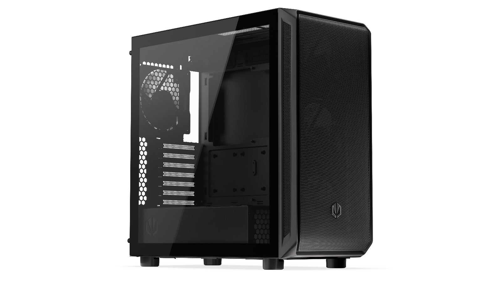 Endorfy Arx 700 Air ATX Mid Tower PC Gaming Case - High Airflow, Tempered Glass, RGB Fans (EY2A012) - Perfect for Gaming Rigs & Workstation Builds
