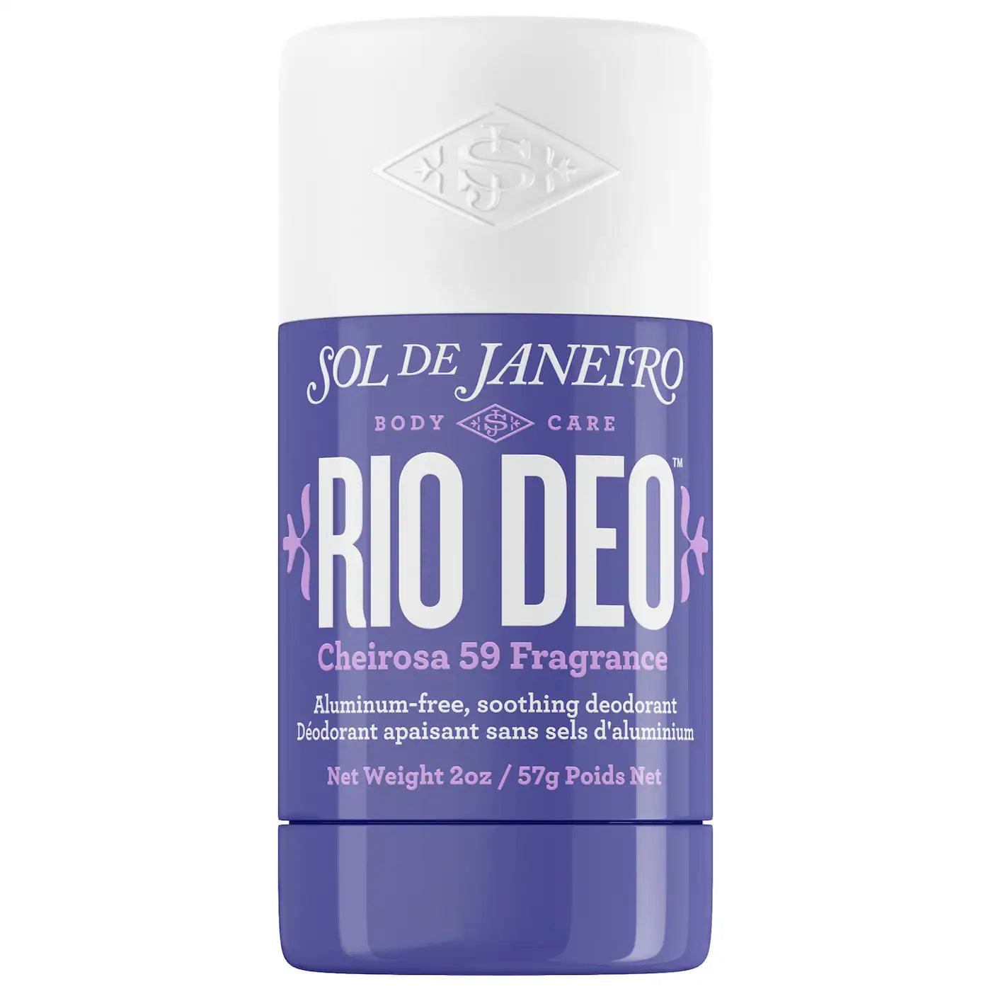 Sol de Janeiro Rio Deo Aluminum Free Deodorant - Natural & Vegan Deodorant for Women & Men - Fresh & Long-Lasting Protection - Perfect for Gym, Work & Daily Use