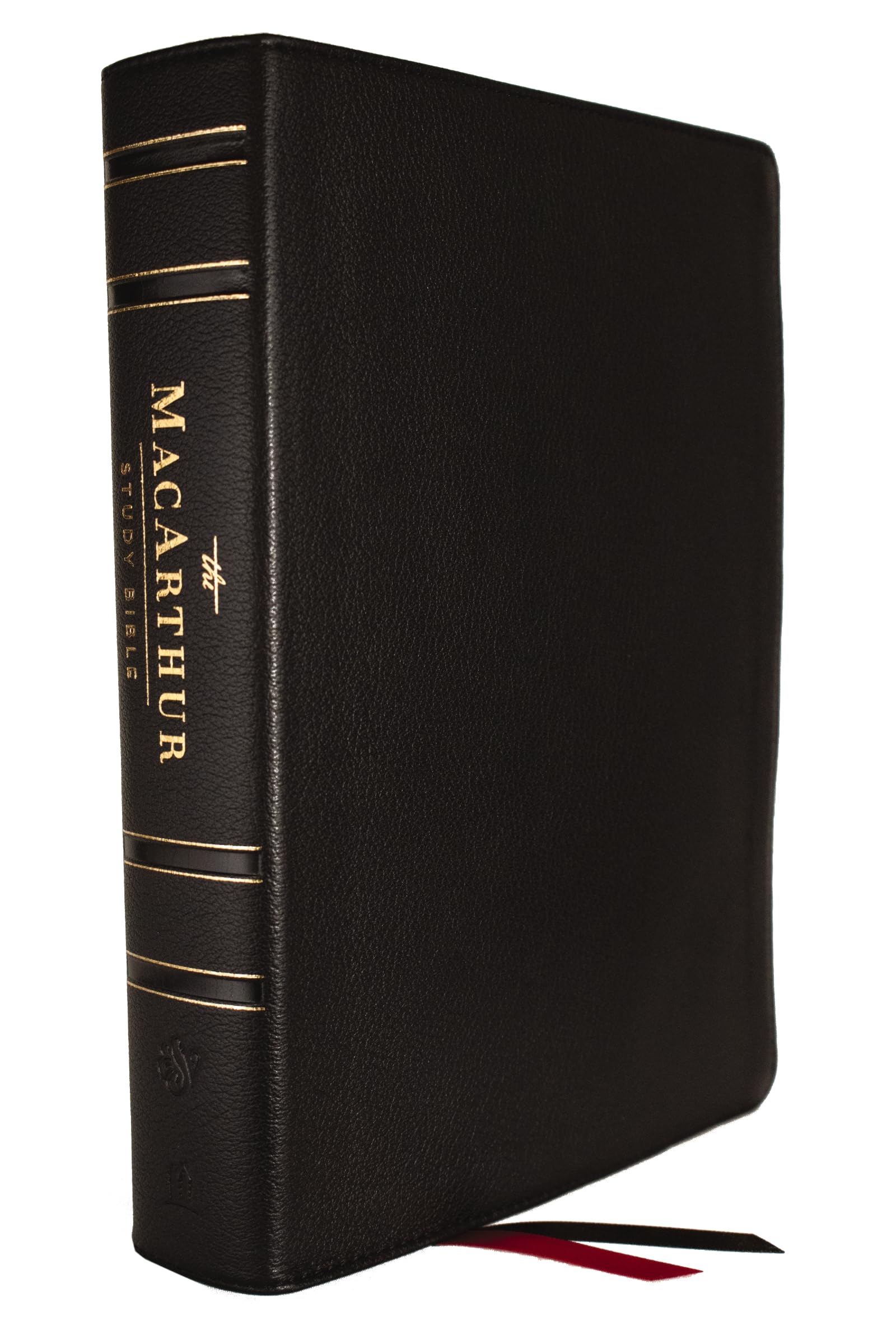 MacArthur Study Bible ESV, 2nd Edition - Genuine Leather Black Cover | Verse-by-Verse Commentary & Study Tools | Perfect for Personal Devotion, Bible Study Groups & Theological Research