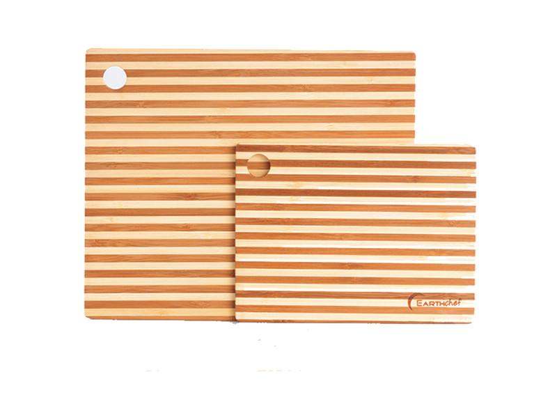 BergHOFF EarthChef 2-Piece Bamboo Cutting Board Set - Eco-Friendly Kitchen Prep Boards for Chopping, Slicing & Serving - Perfect for Home Cooks & Professional Chefs