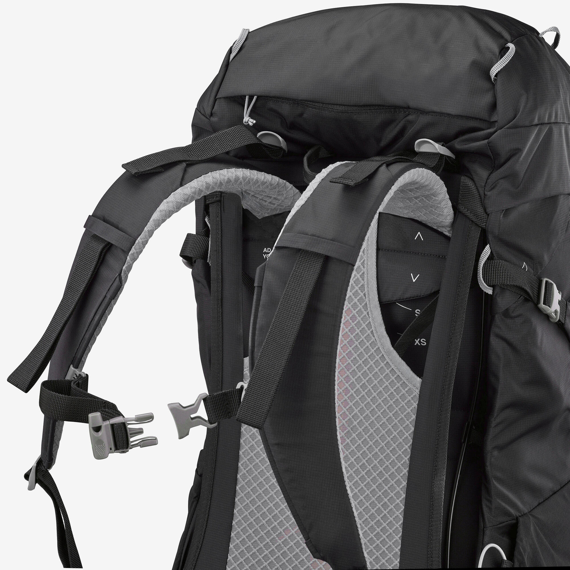 Quechua MH500 38L Lightweight Hiking Backpack for Men & Women - Water-Resistant Trekking Bag for Outdoor Adventures, Camping & Travel