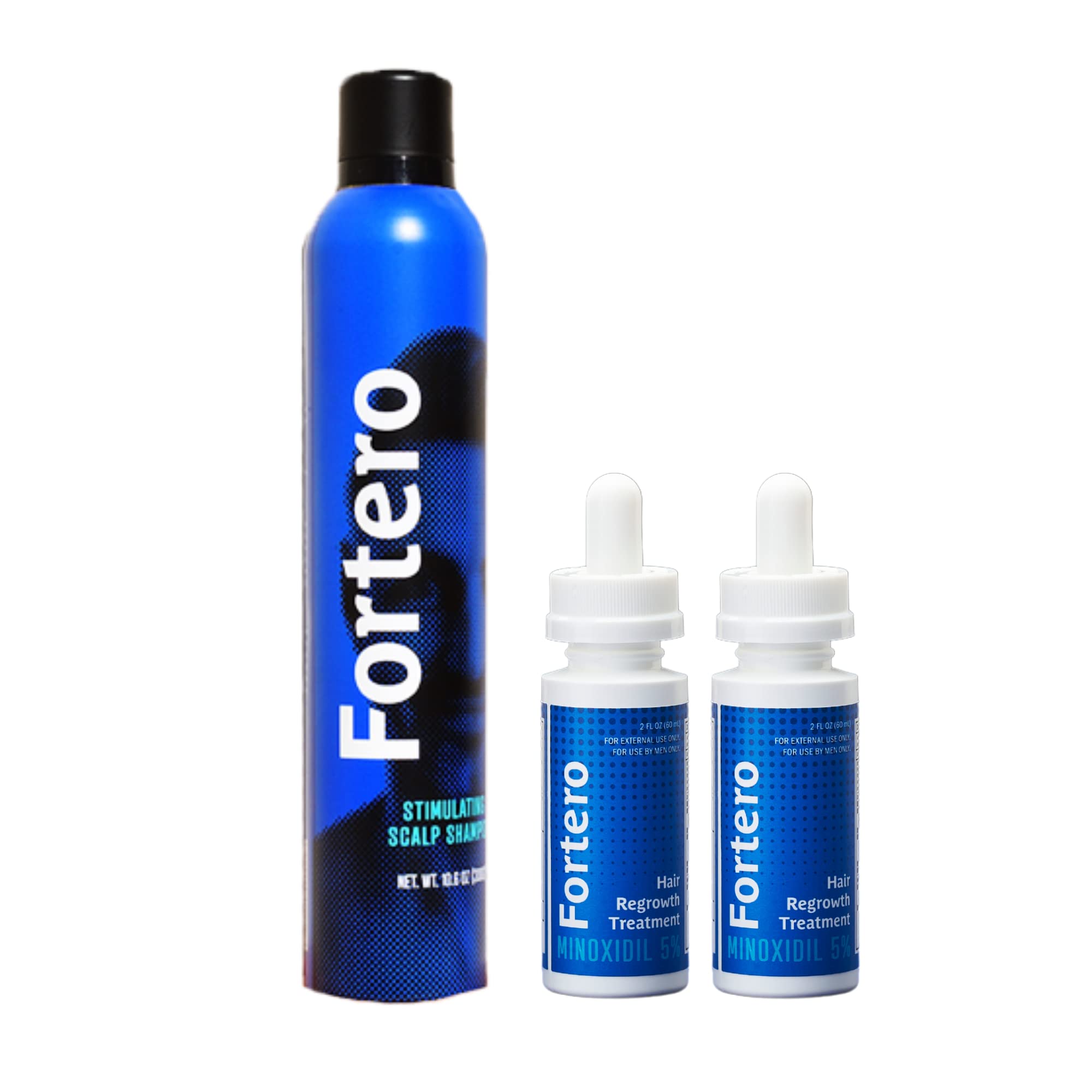 Fertero Carbon Acid Hair Growth Shampoo 300g - Anti Hair Loss & Dandruff Treatment for Thicker, Healthier Hair - Amazon Exclusive Large Size Hair Thickening Kit for Men & Women - Perfect for Daily Use & Scalp Care