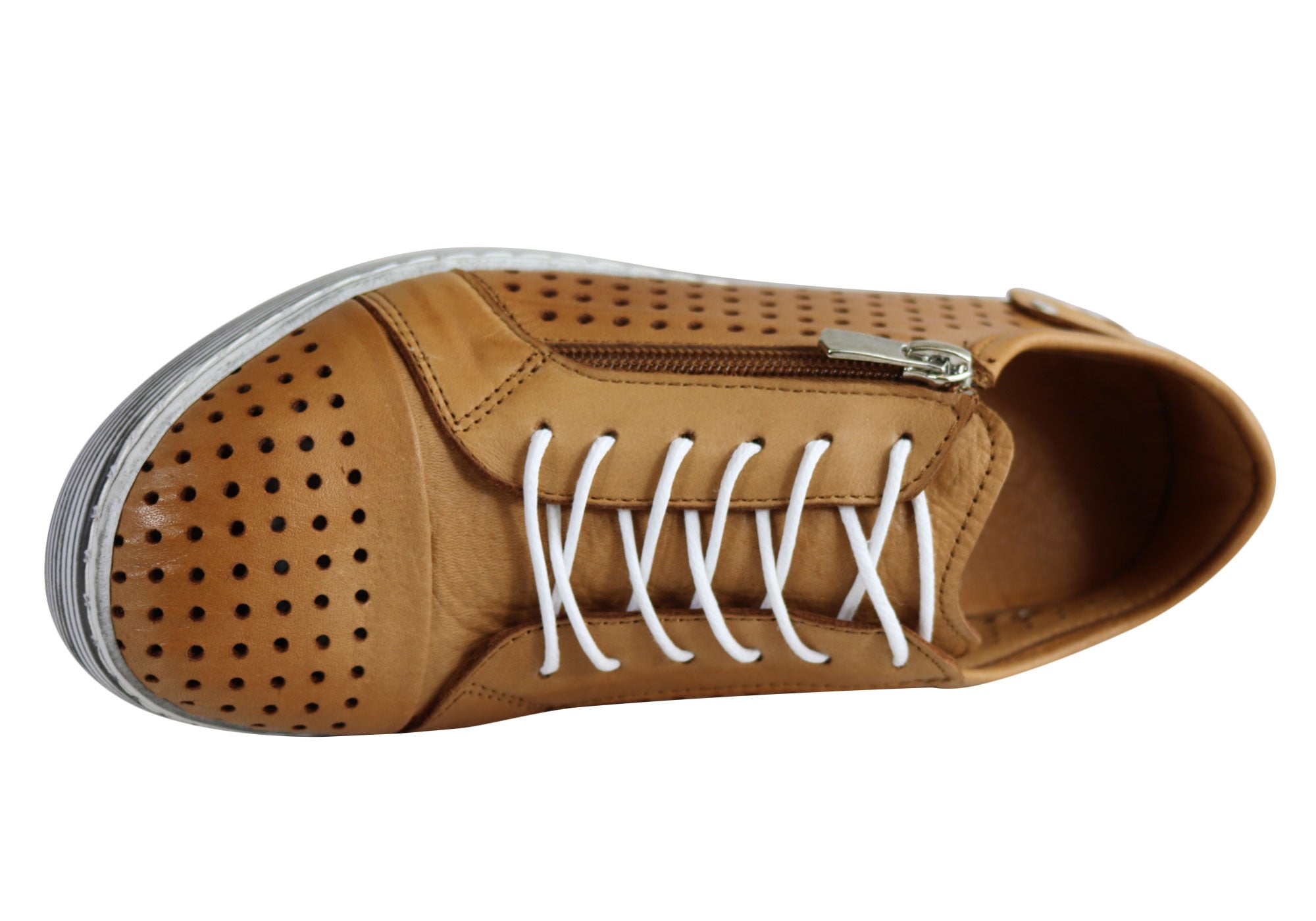Comfortable Women's Leather Casual Shoes EG17 - European Style for Walking, Work & Everyday Wear