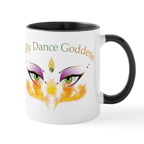 White/Black Inside - Belly Dance Shimmy Chic Mug