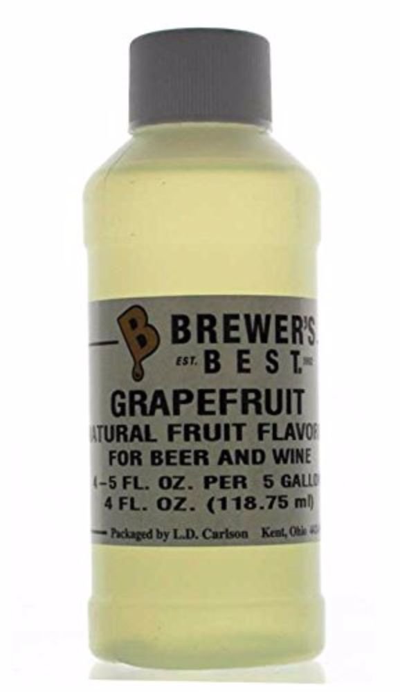 Natural Grapefruit Flavoring Extract - 4 oz Bottle | Perfect for Baking, Cocktails, Smoothies & Desserts