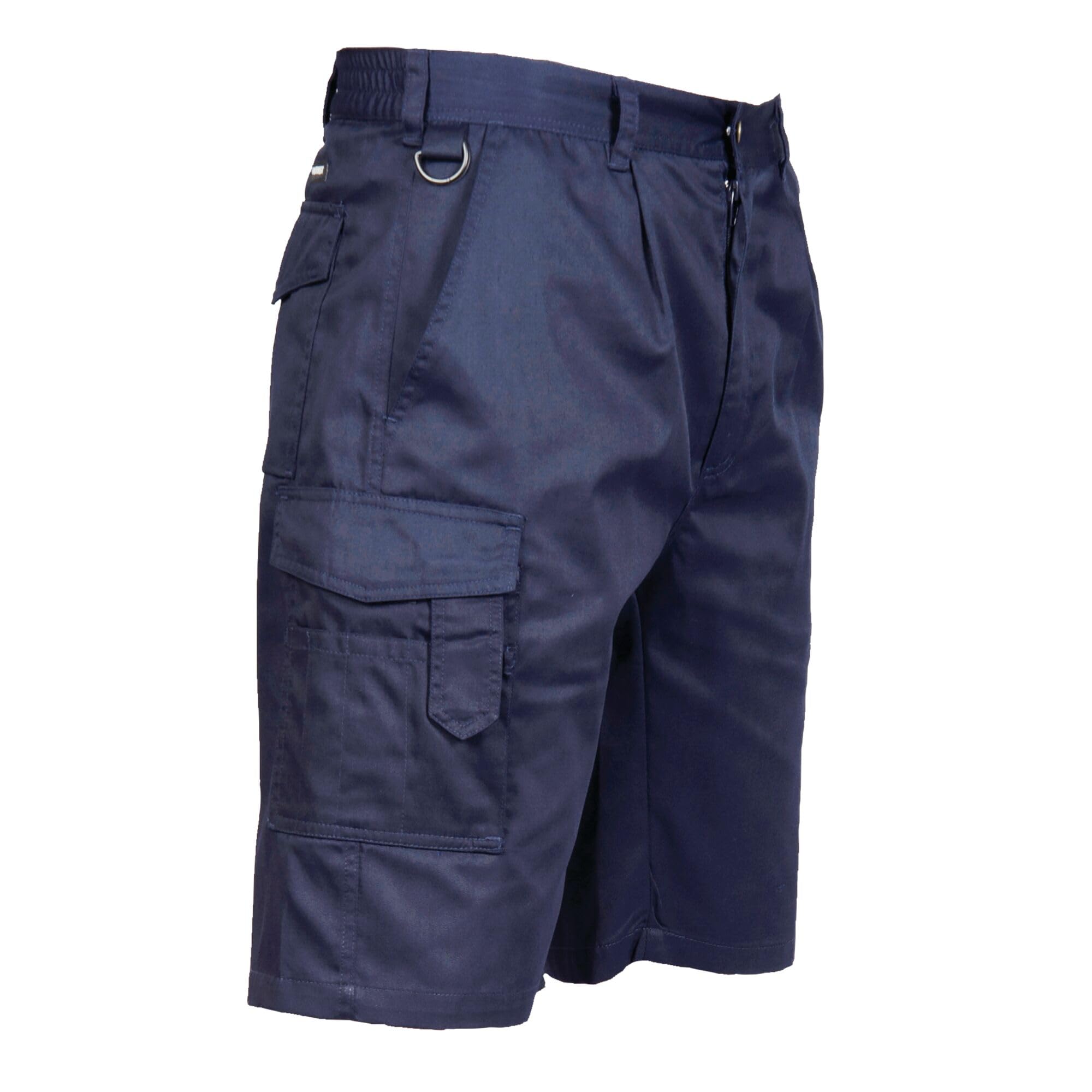 Portwest Men's Cargo Shorts - Durable Work Shorts with Multiple Pockets for Outdoor, Hiking & Construction | Comfortable & Breathable for Summer Wear