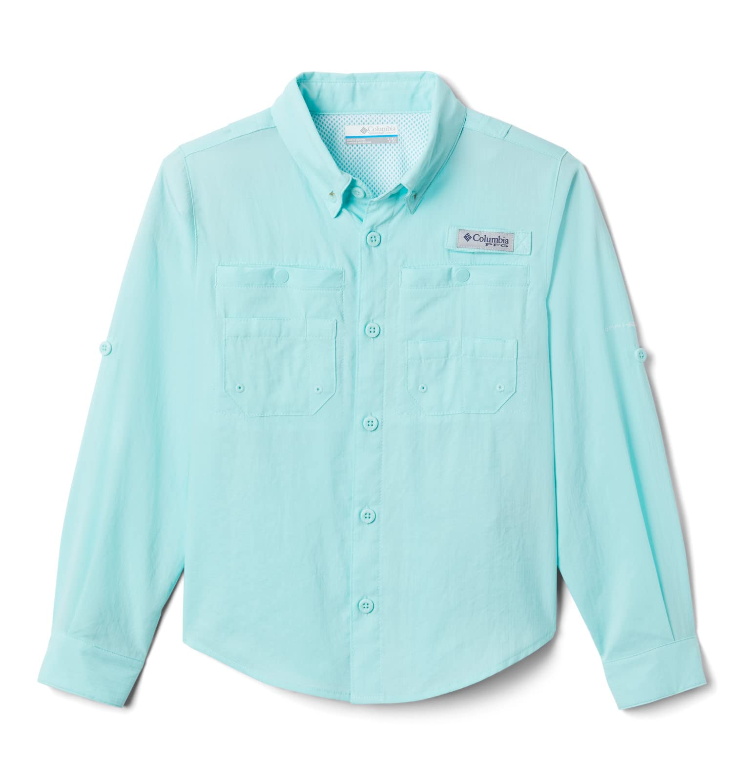 Columbia Boys' Tamiami Long Sleeve Shirt | UPF 50+ Sun Protection | Quick-Dry & Breathable | Hiking, Camping & Outdoor Activities