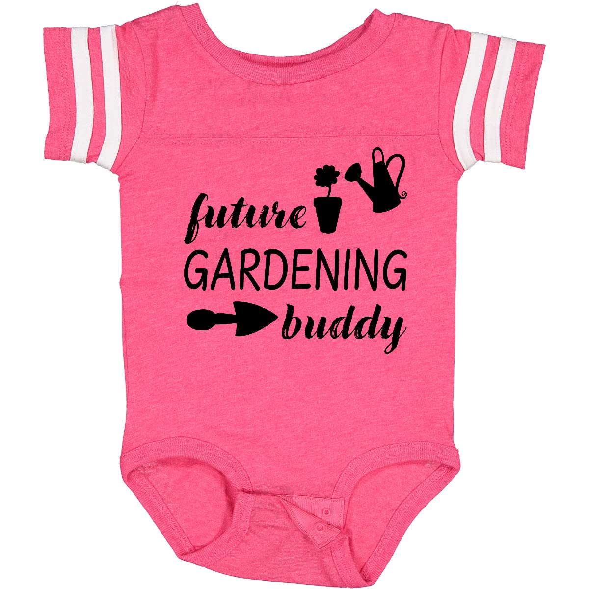 Inktastic Future Gardening Buddy Baby Bodysuit - Cute Organic Cotton Onesie for Infants & Toddlers - Perfect for Outdoor Play, Gardening Activities & Family Photos