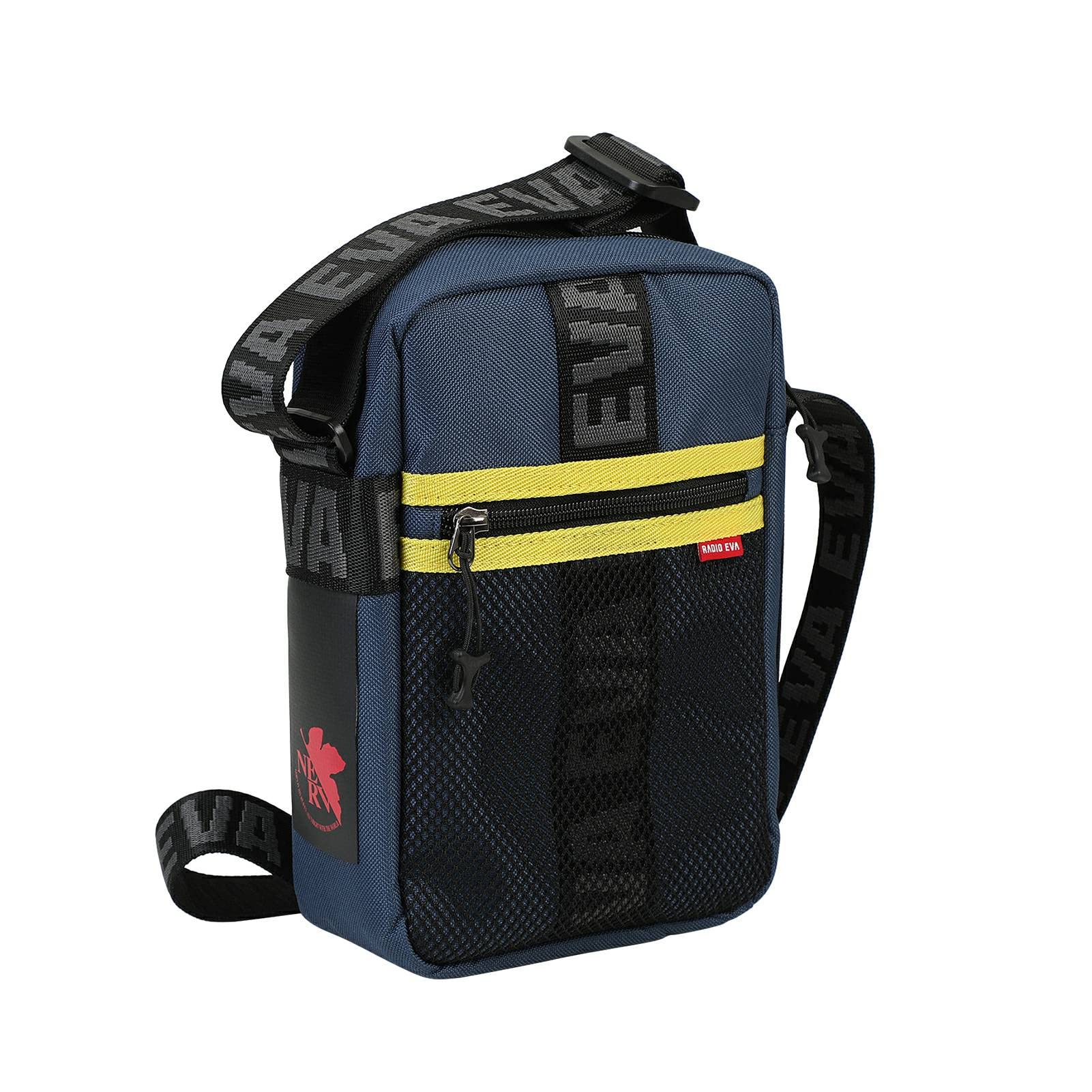 FIREFIRST Neon Genesis Evangelion Shoulder Bag - RADIO EVA 10th Anniversary Crossbody Bag - Asuka Cosplay Merch - Anime Convention Accessory for Fans