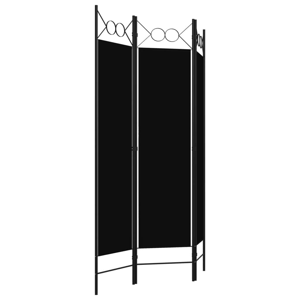 CHARMMA 3-Panel Folding Room Divider - Privacy Screen Partition with Sturdy Metal Frame for Home, Office & Dorm - 47.2