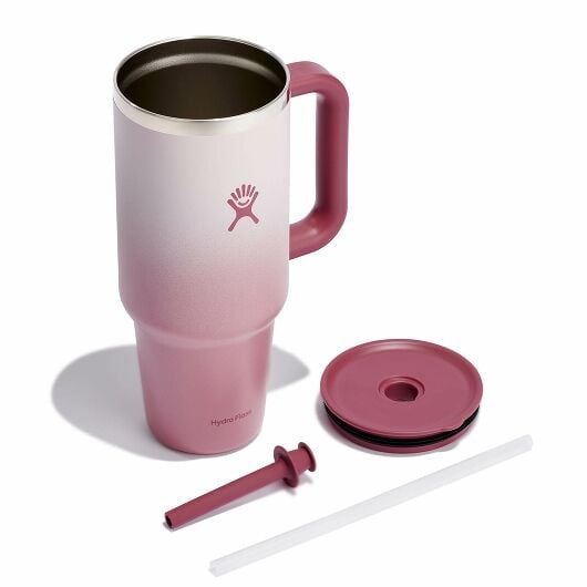 40 oz Stainless Steel Vacuum Insulated Travel Tumbler - Keeps Drinks Hot/Cold for 24 Hours - Leakproof & Sweatproof - Perfect for Commuting, Camping & Outdoor Adventures