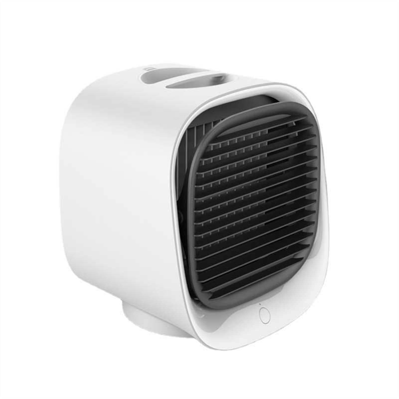 Portable Air Conditioner - 3 Speed Mini USB Air Cooler for Office, Bedroom, Kitchen & Nightstand | Personal Cooling Fan for Home, Work & Travel Use