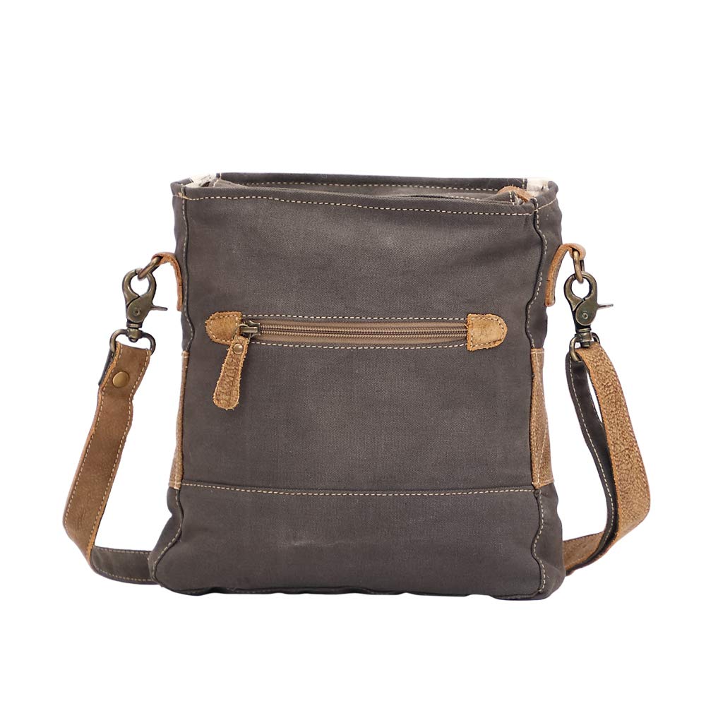 Unisex Myra Albino Crossbody Handbag for Women & Men - Stylish Vegan Leather Purse for Everyday Use, Travel & Shopping