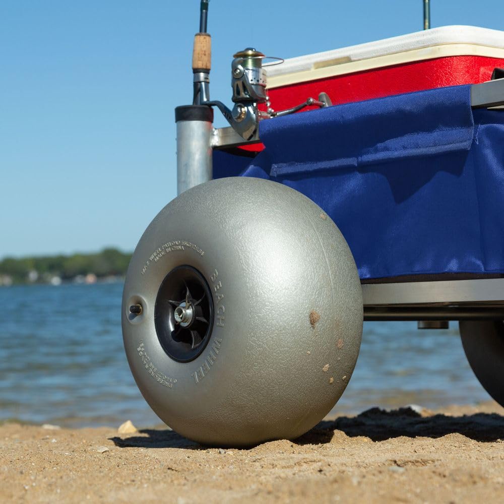 Best Heavy Duty Fishing & Beach Cart with 13