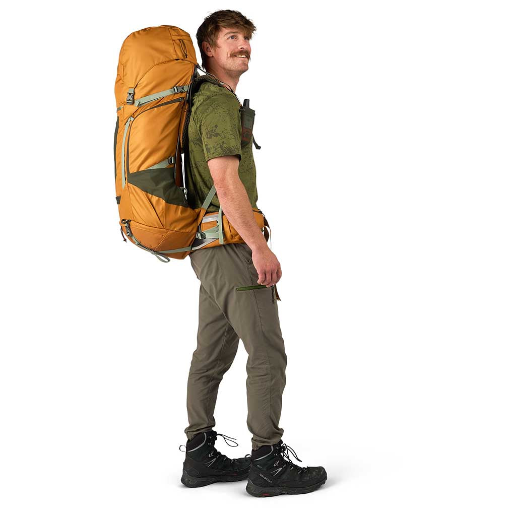 Glendale 65L Cathay Spice Travel Backpack - Lightweight Hiking Backpack for Men & Women - Waterproof Outdoor Camping Gear for Travel, Hiking, and Adventure