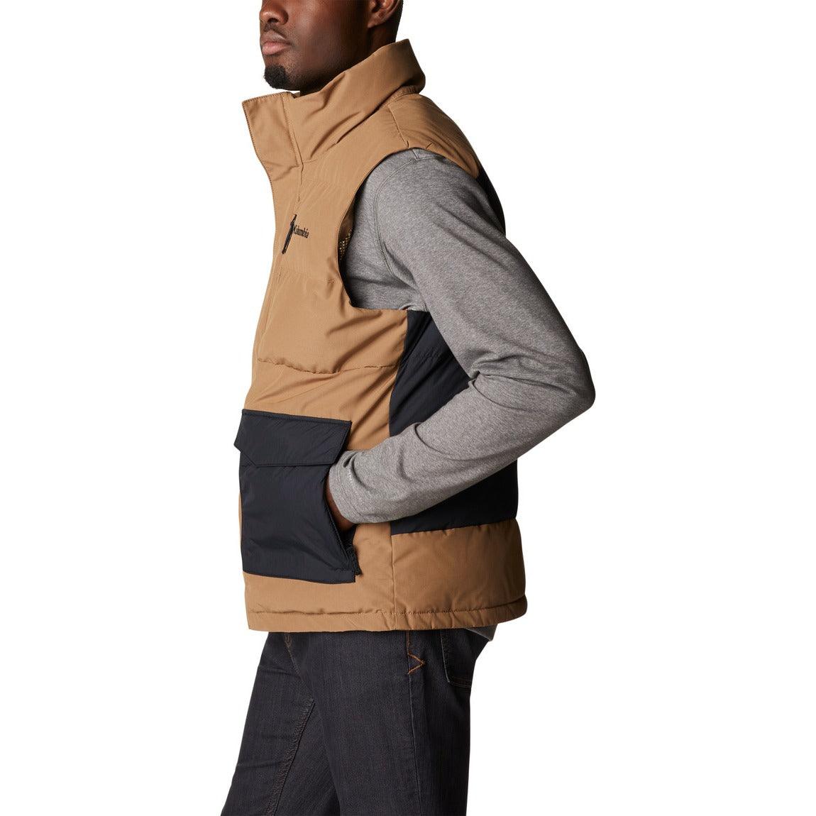 Columbia Marquam Peak Fusion™ Vest for Men - Lightweight Insulated Puffer Vest for Outdoor Hiking, Camping & Winter Activities
