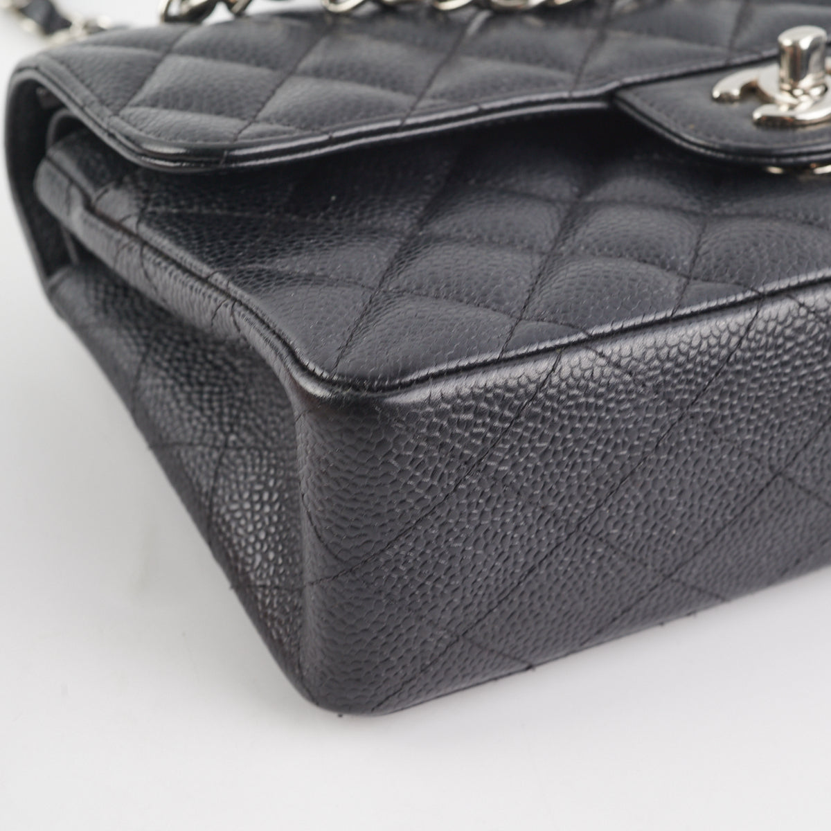 Chanel Small Quilted Caviar Classic Flap Bag in Black | Luxury Crossbody Purse for Women | Perfect for Date Night, Parties & Special Occasions