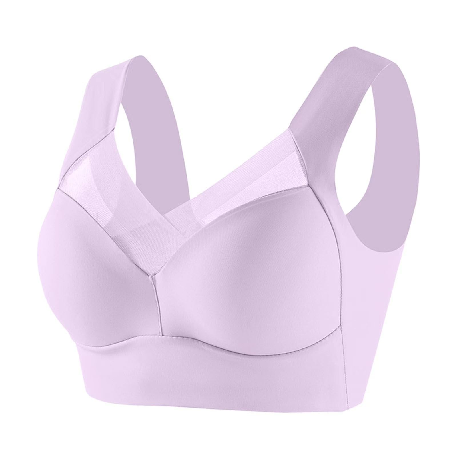 High Support Sports Bras for Women - No Underwire, Full Coverage, Push Up, Soft & Breathable - Perfect for Running, Yoga, Gym & Workouts