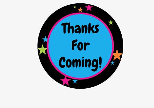 2 Inch Round Thank You Stickers - Set of 20 Mason Jar Labels for Gifts, Treats & Party Favors - Perfect for Wedding Favors, Baby Showers & Teacher Appreciation Gifts