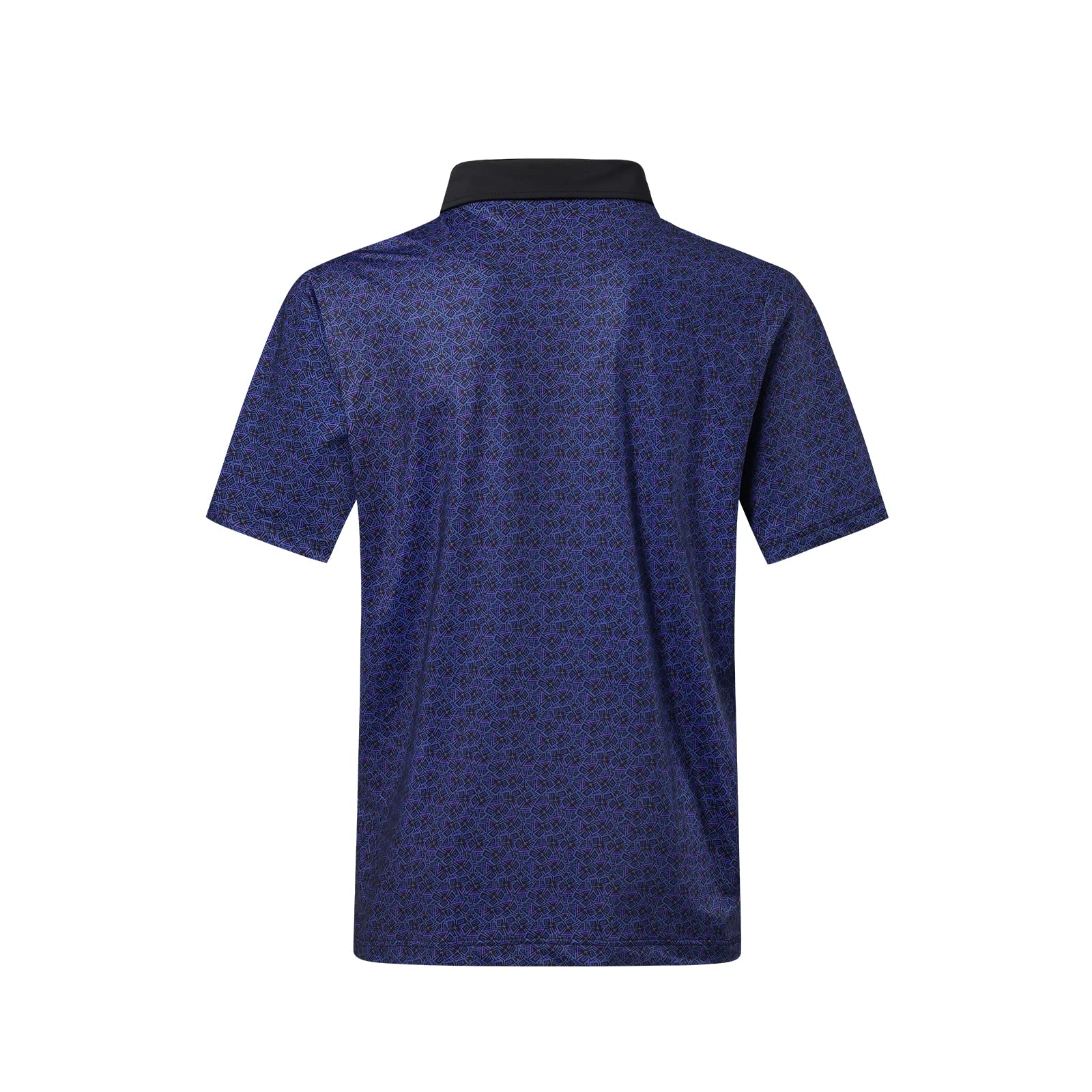 DEOLAX Men's Fashion Print Dry Fit Golf Polo Shirts - Quick Dry Short Sleeve Funny Golf Shirt for Men - Perfect for Golf, Casual Wear & Outdoor Activities