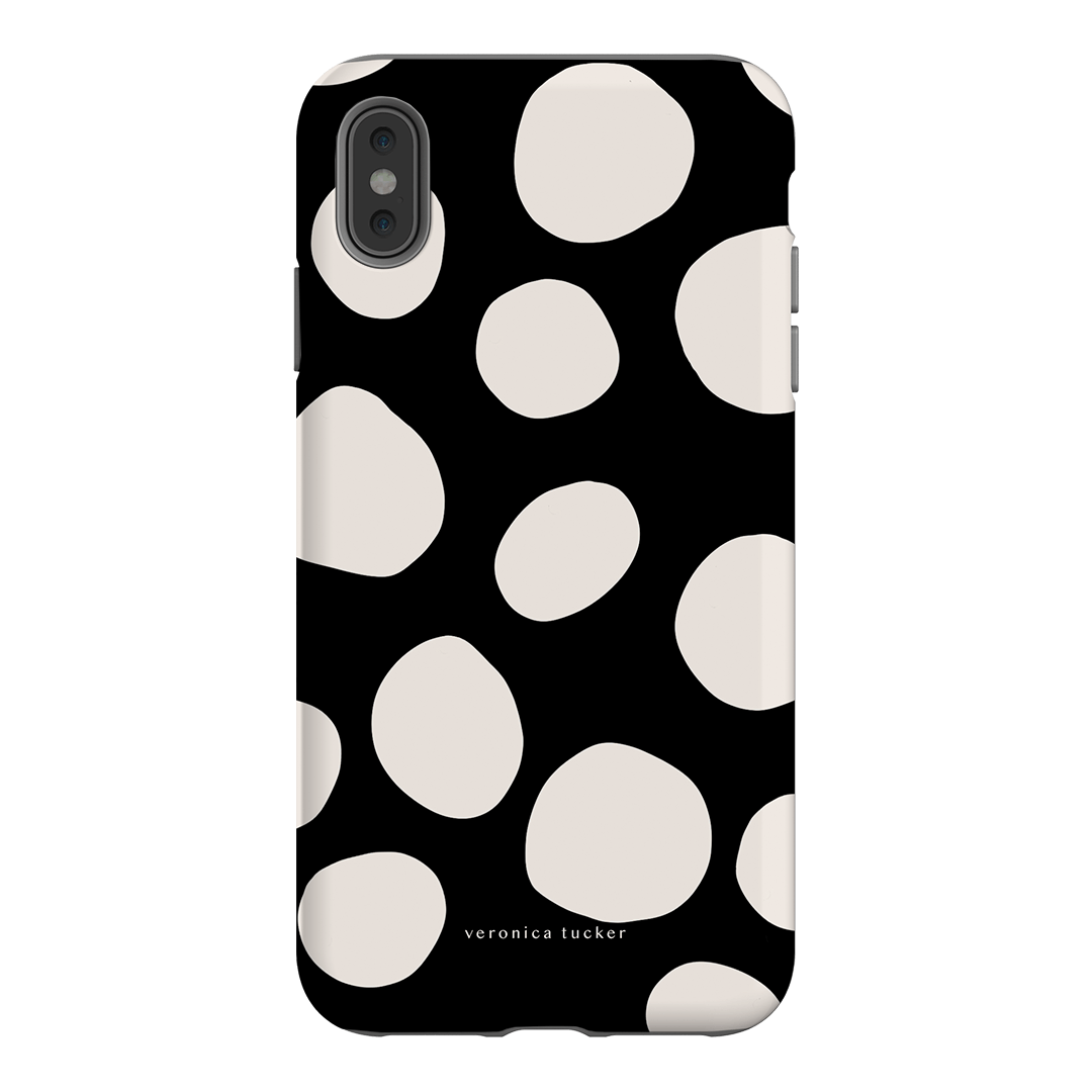 Premium Pebbles Noir Phone Case - Slim Protective Cover for iPhone & Samsung - Perfect for Everyday Use, Travel & Outdoor Activities