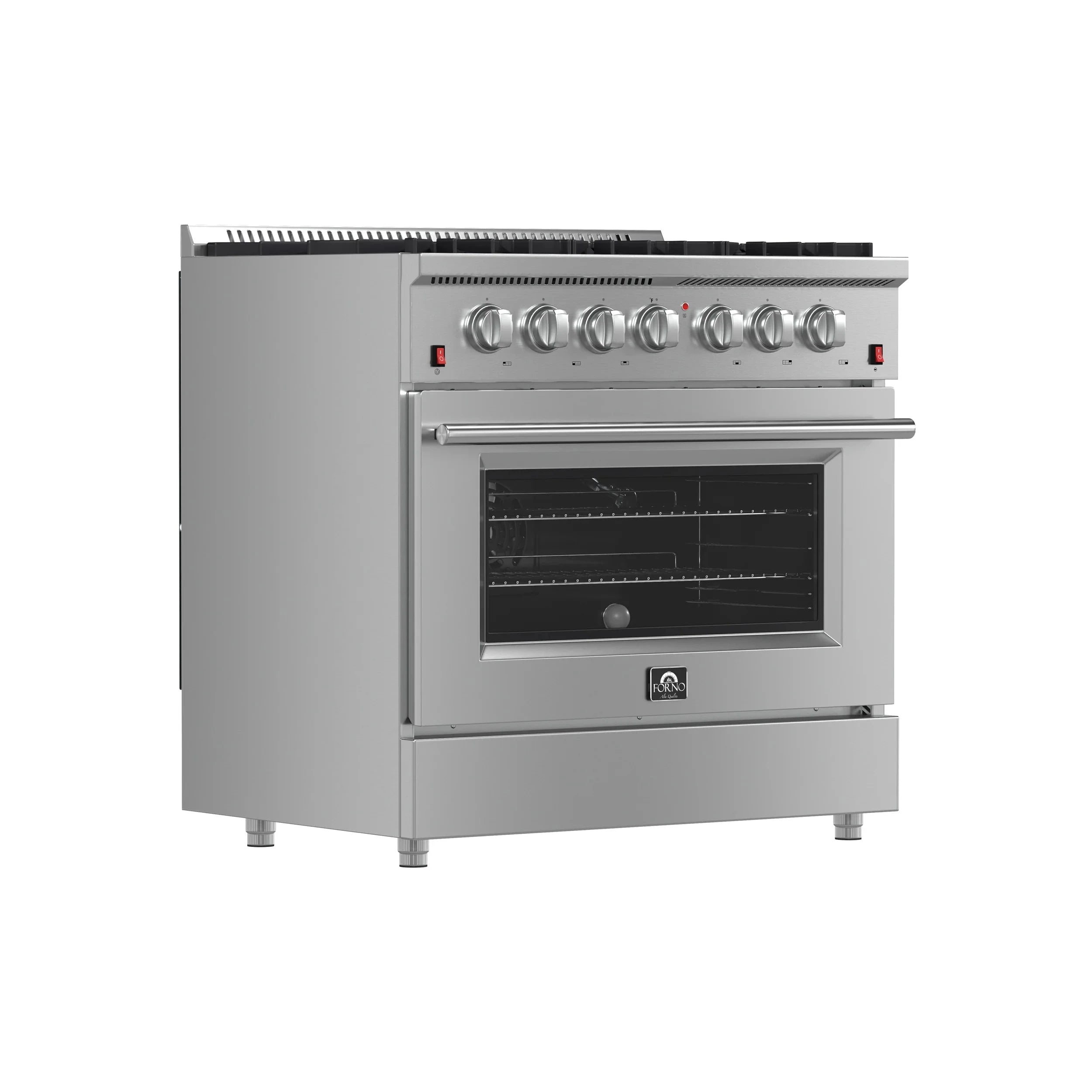 Forno 36-Inch Gas Range, Dishwasher & Refrigerator Package - FBDL00401CAUS | Premium Kitchen Appliance Bundle for Modern Homes & Professional Chefs