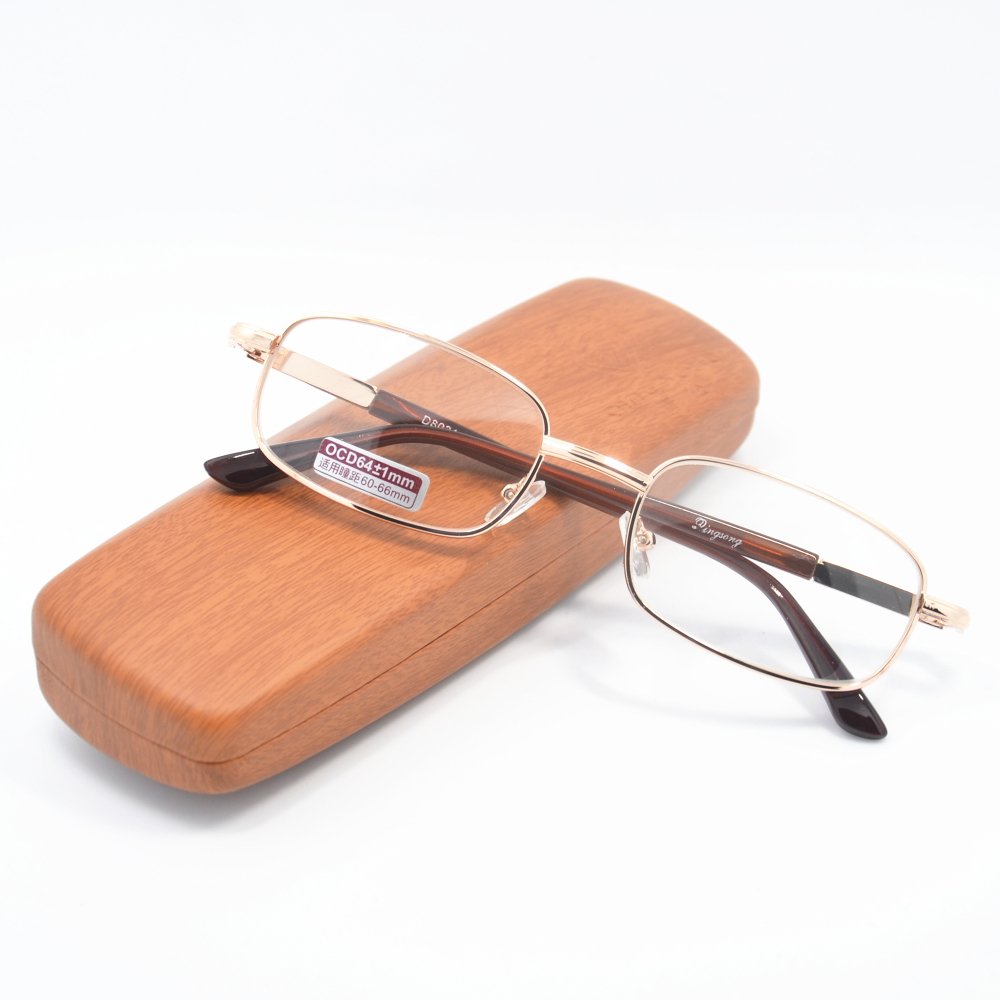 Classic Metal Frame Reading Glasses for Men & Women - Lightweight +0.50 to +6.00 Magnification (QS8031) | Perfect for Reading, Computer Work & Office Use