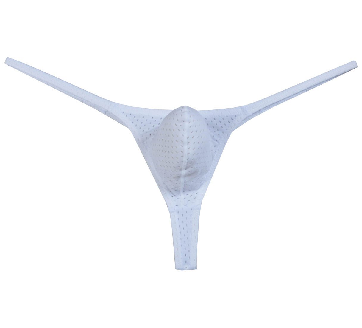 Men's Breathable Thong Underwear with Bulge Pouch - Micro G-String T-Back Bikini Briefs for Comfort & Support - Perfect for Beach, Gym & Intimate Moments