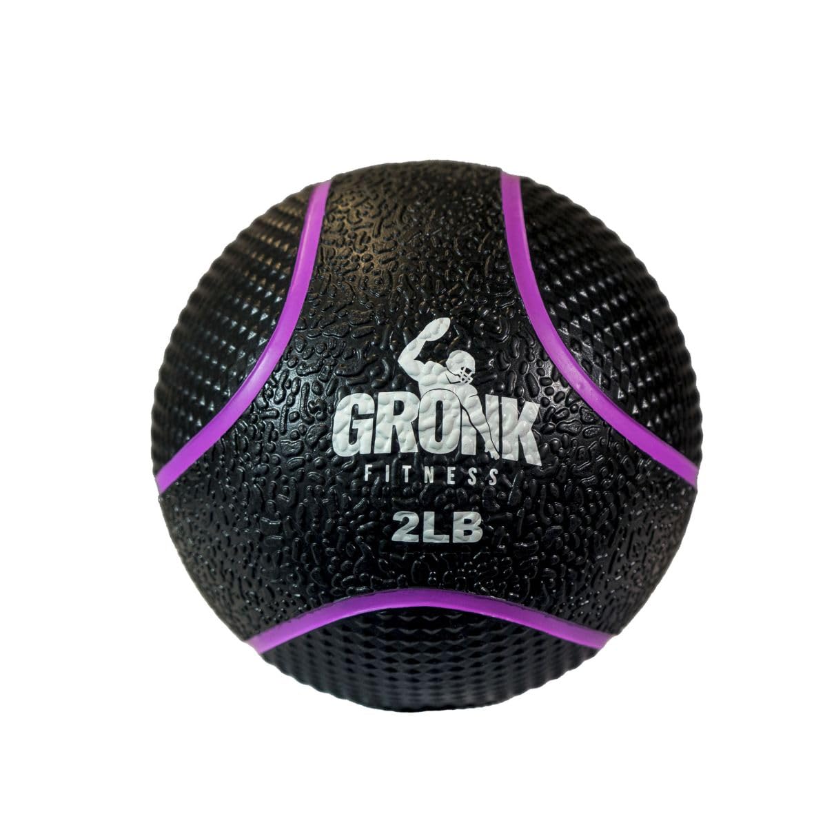 Gronk Fitness Medicine Ball - Heavy Duty Exercise Ball for Strength Training, Core Workouts & CrossFit - Perfect for Home Gym, Workout Routines & Athletic Training