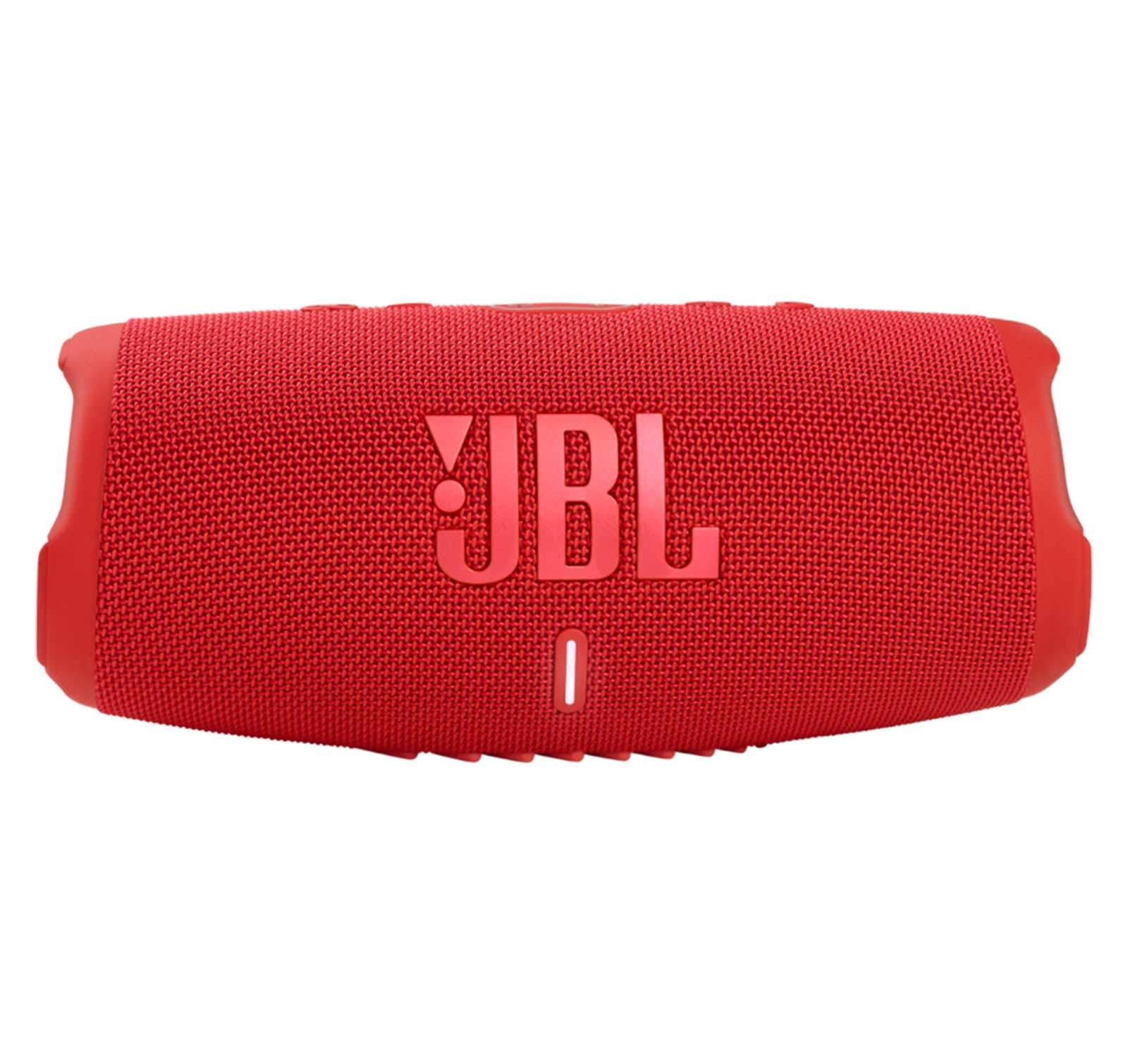 JBL CHARGE 5 Portable Bluetooth Speaker with Powerful Sound & Bass, IP67 Waterproof, 20-Hour Playtime - Renewed (Red) - Perfect for Beach, Pool Parties, Camping & Outdoor Adventures