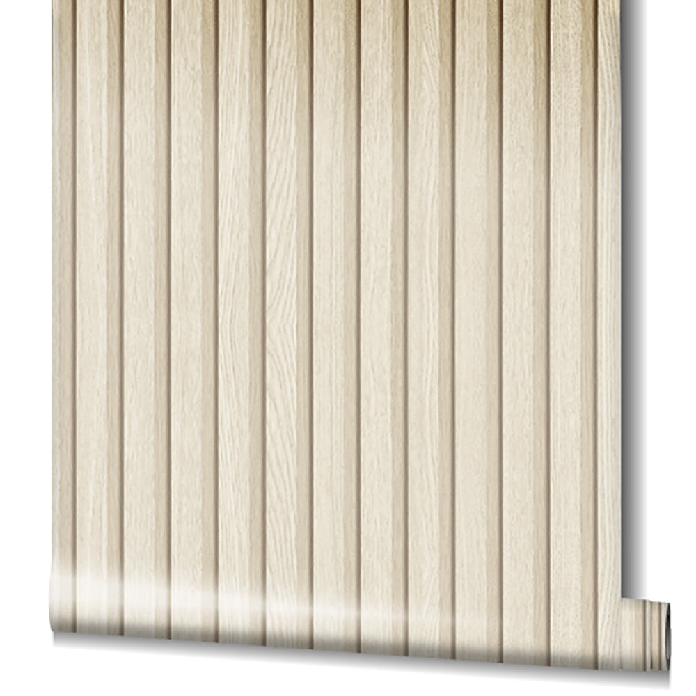 Botanica Wood Stripe Wall Decor - Handmade Natural Wood Art for Home & Office - Perfect for Living Room, Bedroom, and Office Decoration