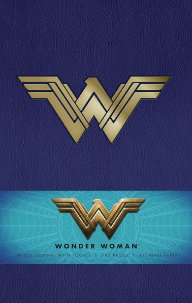 DC Comics Wonder Woman Hardcover Ruled Journal - Lined Notebook for Superhero Fans, Collectors & Gift Ideas | Perfect for School, Office & Cosplay Inspiration