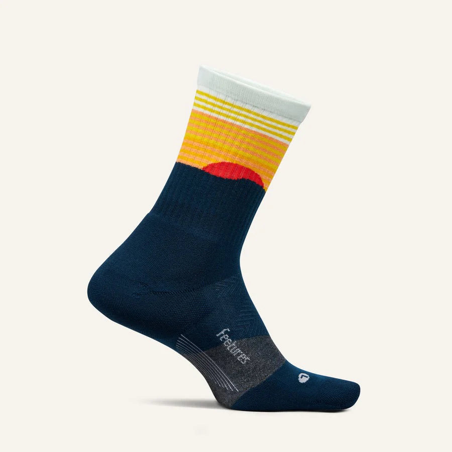 Trail Max Cushion Mini Crew Socks - Ultra Comfortable Hiking & Running Socks for Men & Women - Moisture Wicking & Breathable for Outdoor Activities, Sports & Daily Wear