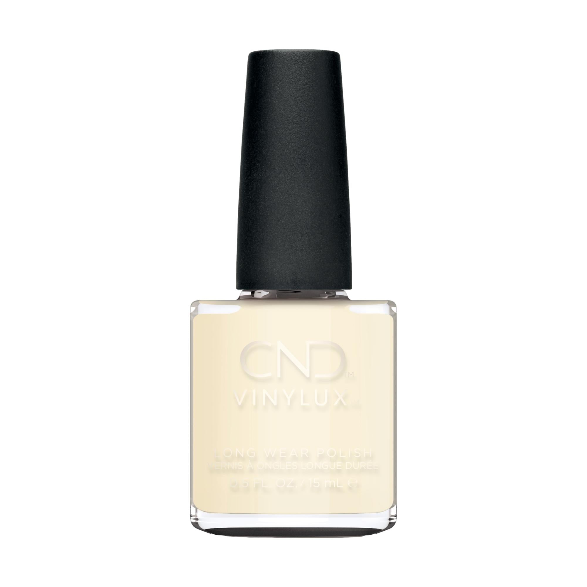 CND Vinylux Long Wear Nail Polish - White Button Down 0.5 fl oz - Perfect for Manicures, Pedicures & Professional Salon Use