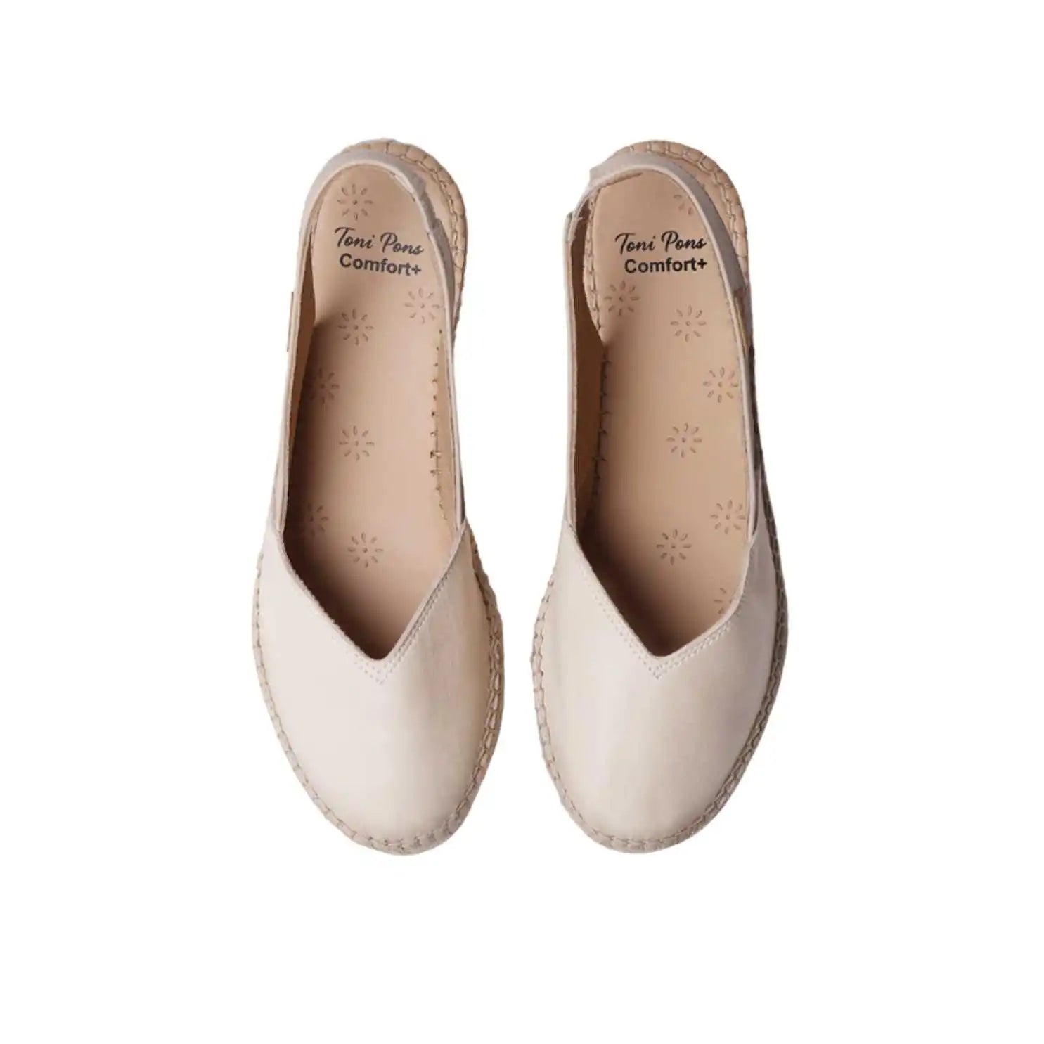 Women's Plain Leather Wedge Espadrilles - Comfortable Summer Casual Shoes for Beach, Vacation & Everyday Wear