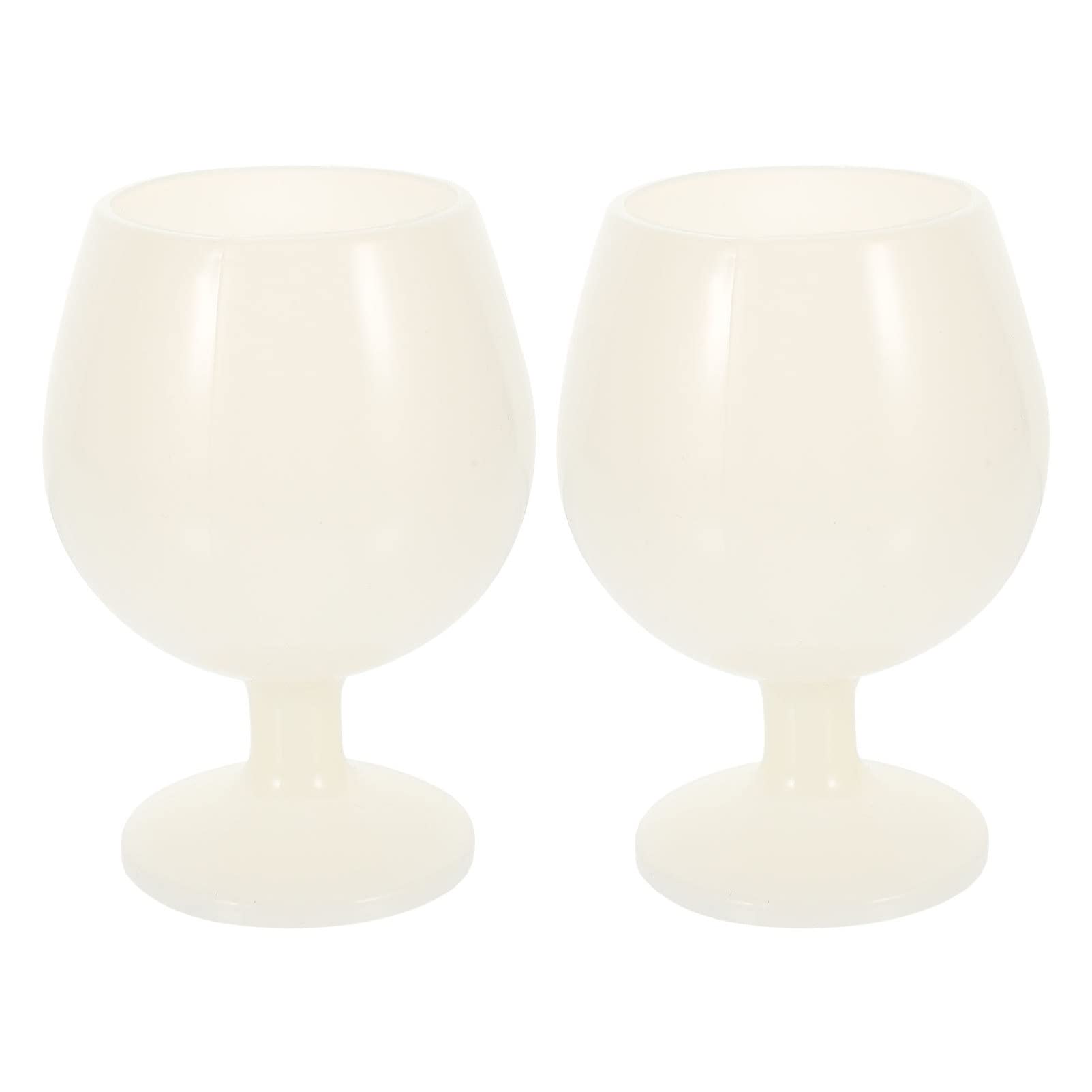 Unbreakable Silicone Wine Glasses Set of 2 - Reusable Plastic Wine Cups for Outdoor Parties, Picnics, Beach & Boat Trips - Colorful Shatterproof Tumblers (Perfect for Poolside Drinks, Camping & Backyard BBQs)