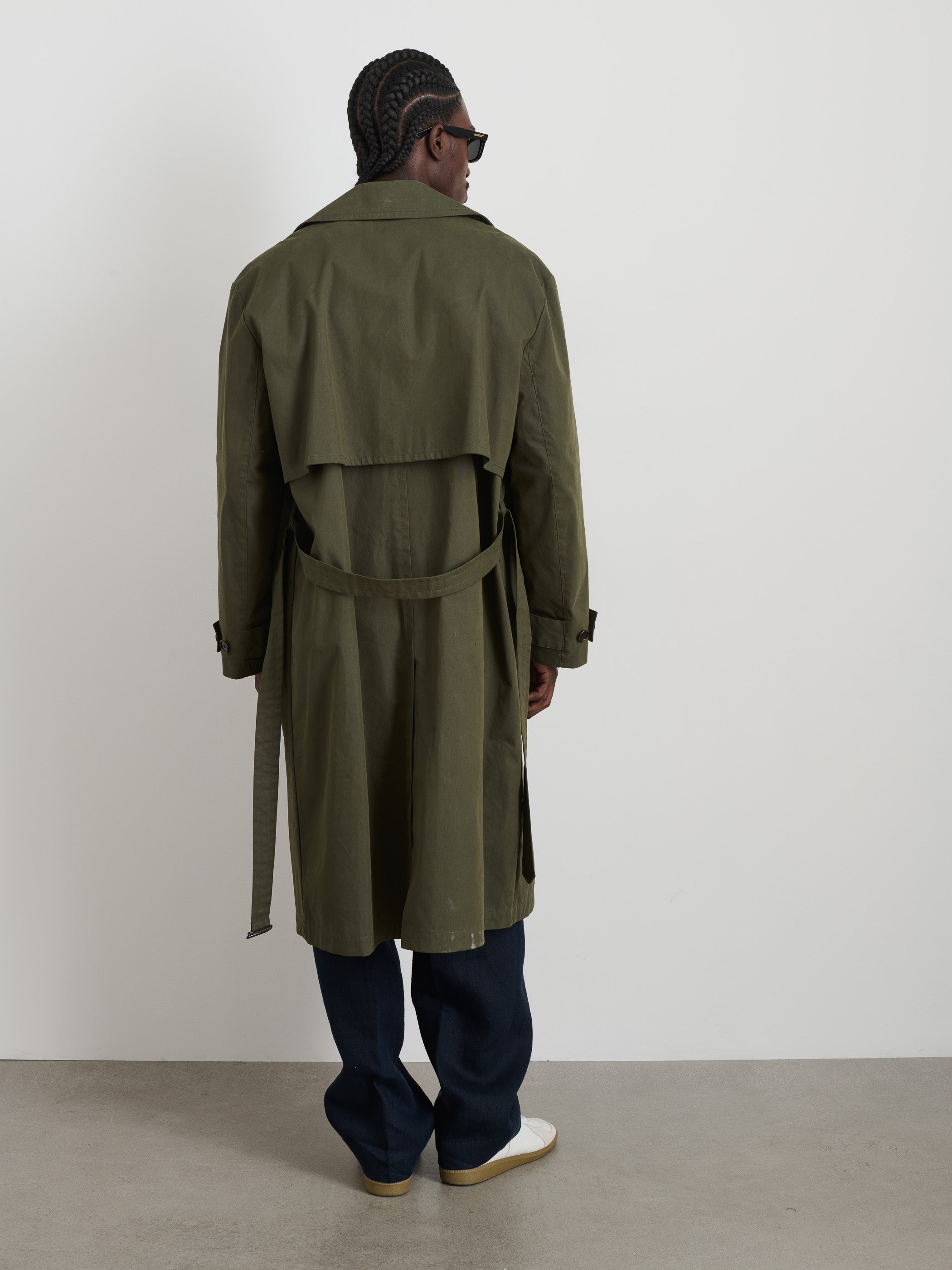 Stylish Waterproof Cotton Nylon Trench Coat for Women - Perfect for Fall & Winter Outerwear, Office Wear & Rainy Days