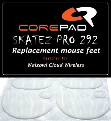 Corepad Skatez Mouse Feet for Waizowl Cloud - Ultra Smooth Gliding Gaming Mouse Skates - Perfect for FPS, MOBA, and Esports Gaming