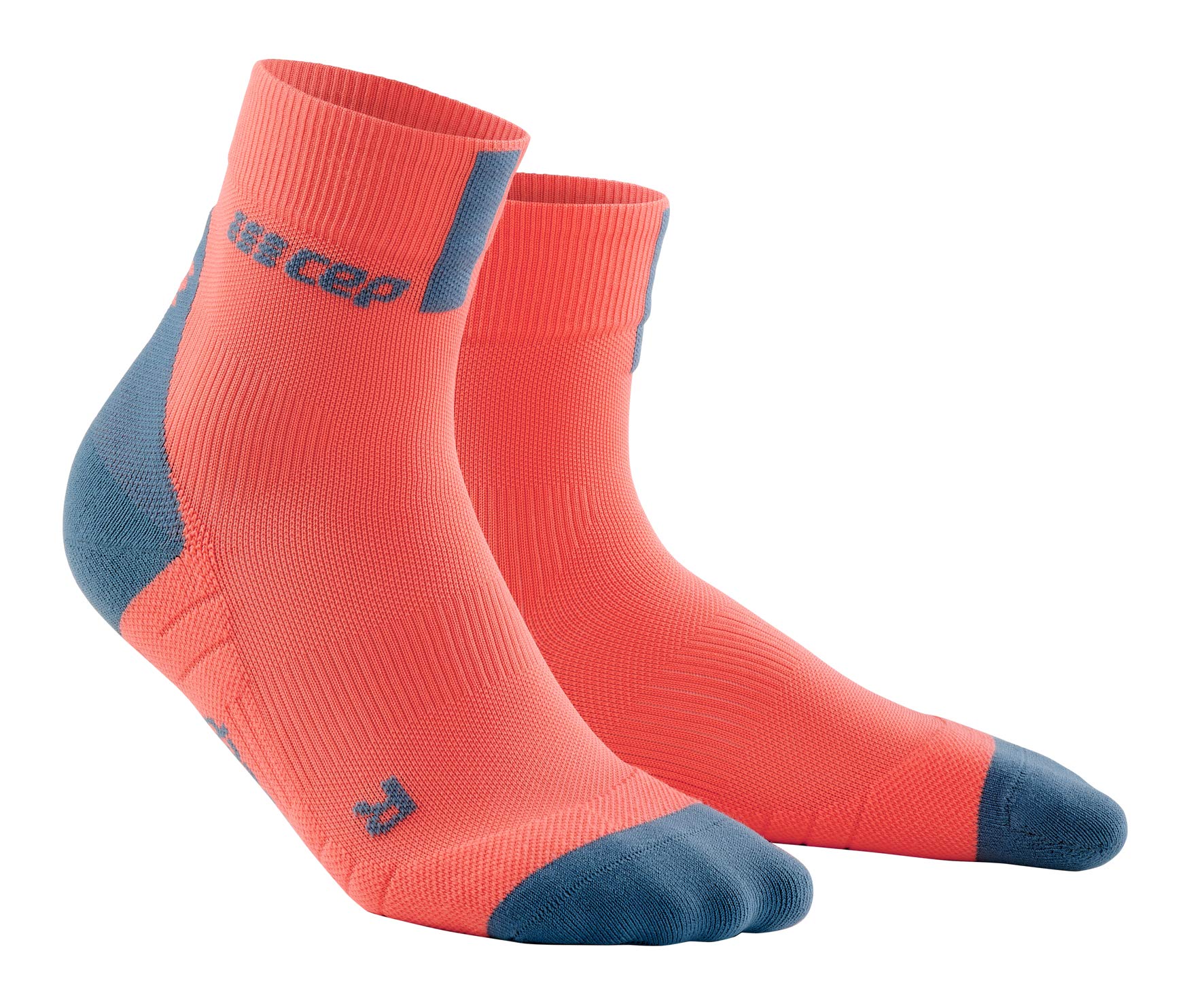 CEP Men's Athletic Performance Running Socks - Breathable Crew Cut Mid Socks for Marathon, Gym & Outdoor Sports