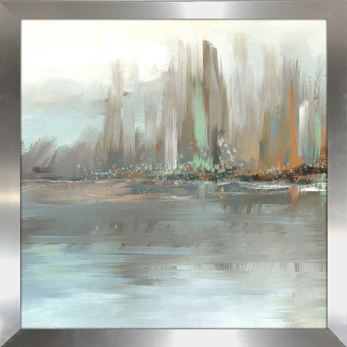 Big City Lights by Conrad Knutsen - Premium Acrylic Wall Art Print - Modern Home & Office Decor for Living Room, Bedroom or Workspace
