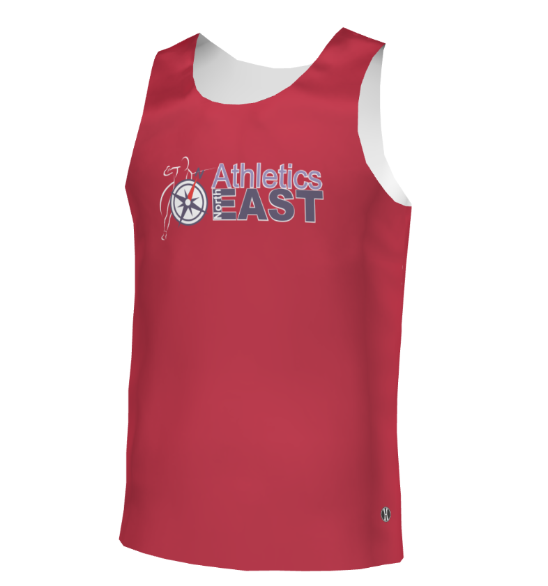 Custom Sublimated Racer Singlet for Men - High Performance Running Shirt - Athletic Apparel for Track & Field, Cross Country & Marathon Training